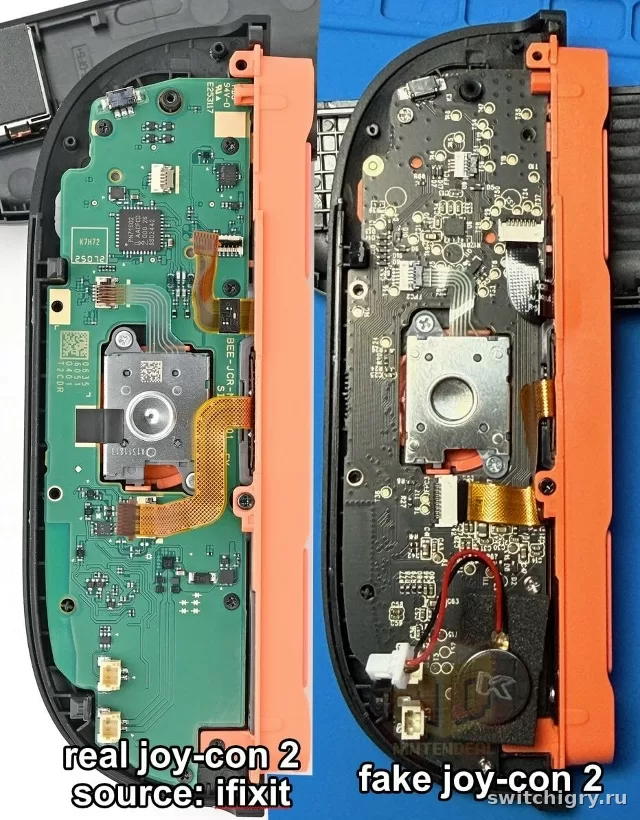 Поддельные Joy-Con 2 без IR-датчика: почему режим мышки может не работать
