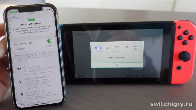 Nintendo Switch не видит точку доступа iPhone: что делать пошагово