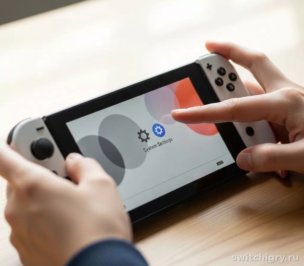 Сброс Nintendo Switch до заводских настроек без потери сохранений