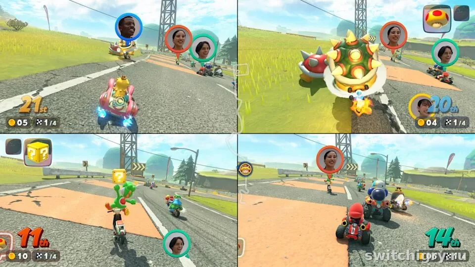 Mario Kart World: как играть с друзьями локально, онлайн и через GameShare
