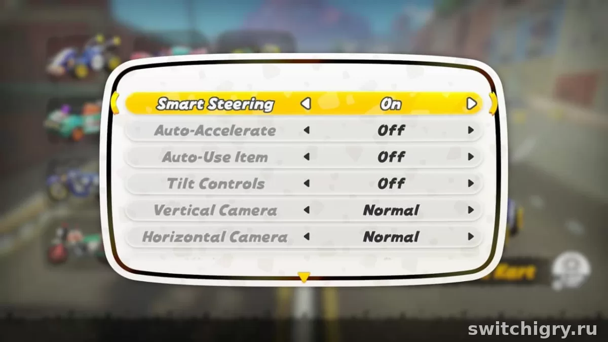 Mario Kart World: какие настройки управления выбрать новичку, ребенку и для руля