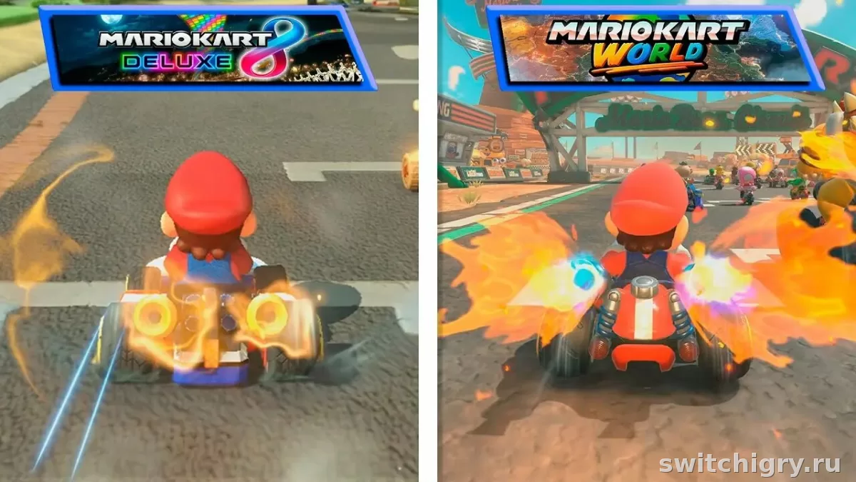 Mario Kart World на Nintendo Switch 2: стоит ли покупать и чем он отличается от Mario Kart 8 Deluxe