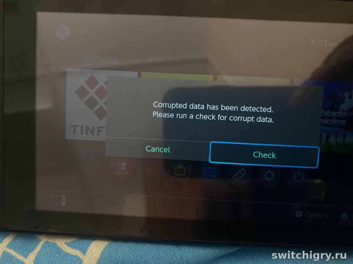Ошибка «Corrupted data has been detected» на Nintendo Switch: как переустановить игру и не потерять сохранения